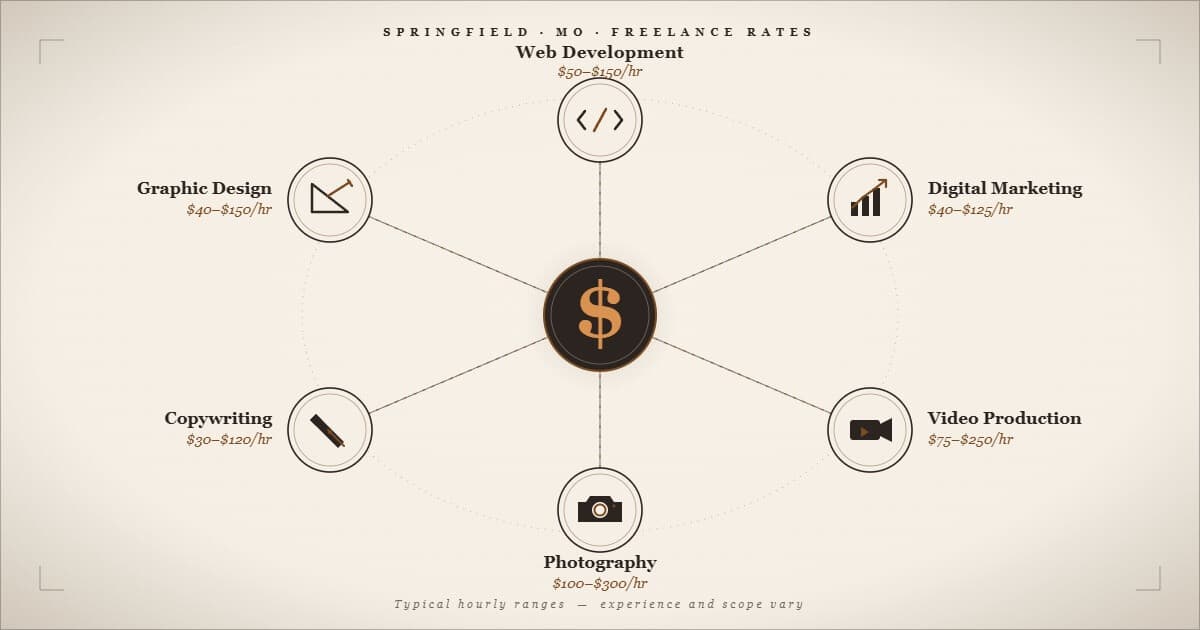 How Much Does a Freelancer Cost in Springfield, MO?